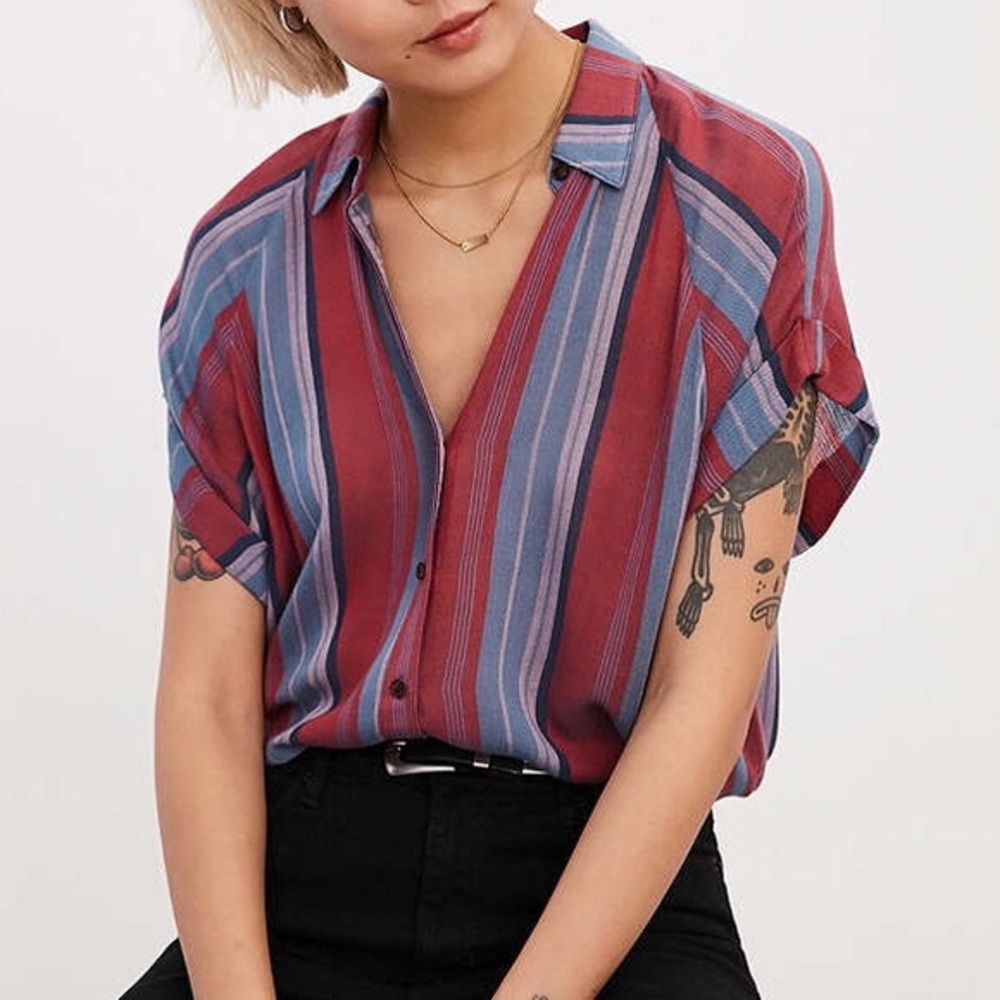 BDG button down shirt Azura